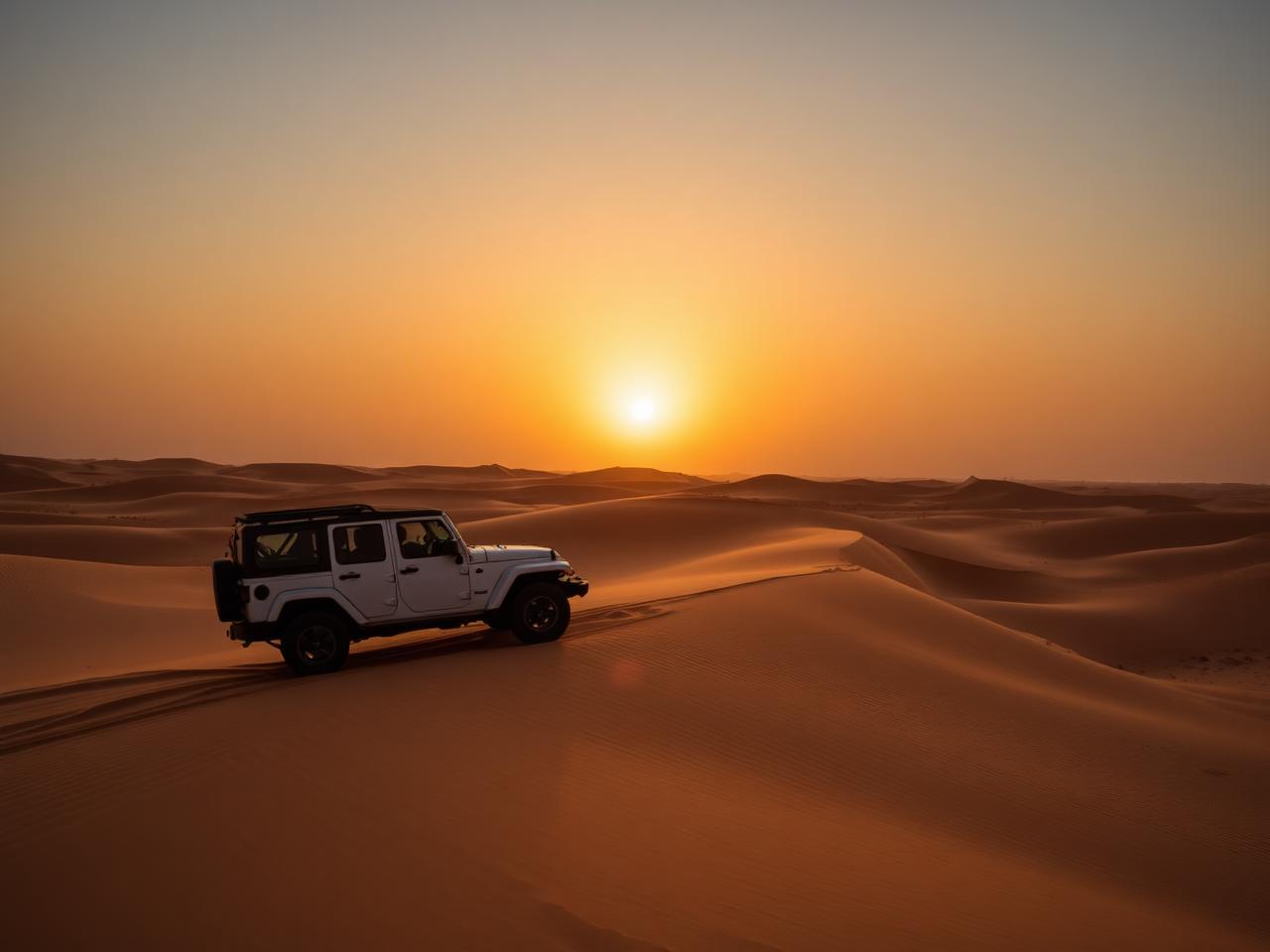 Luxury desert safari in Egypt